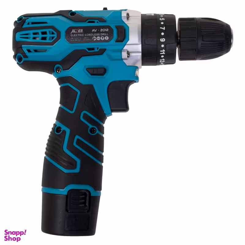 دریل پیچ گوشتی شارژی چکشی آلور مدل AV-2012