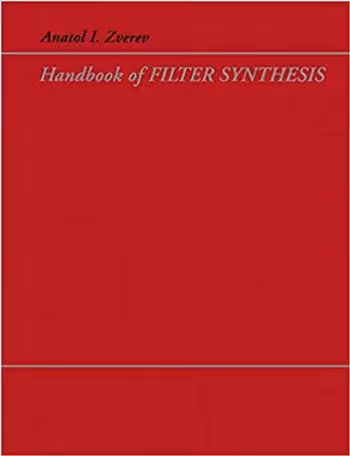  دانلود کتاب Handbook Of Filter Synthesis - دانلود کتاب های دانشگاهی