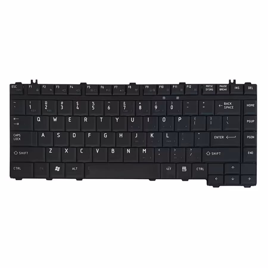 کیبورد لپ تاپ توشیبا مدل Satellite A200 A300 مشکی