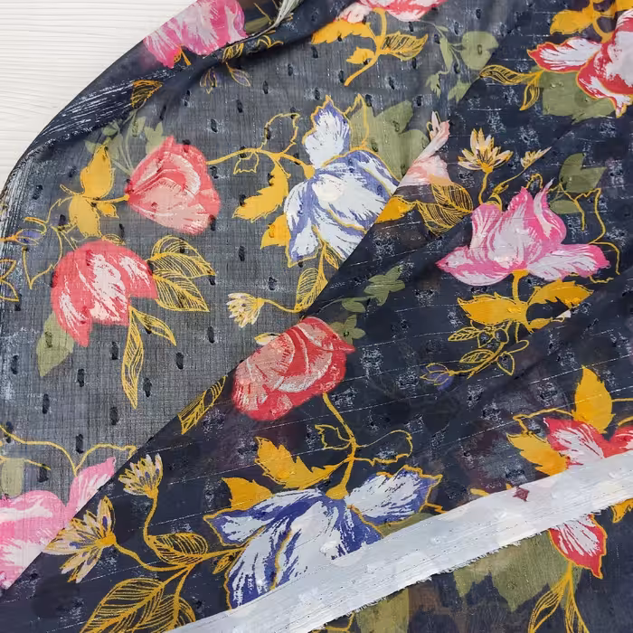 پارچه حریر پاپیونی.درجه یک.عرض 150