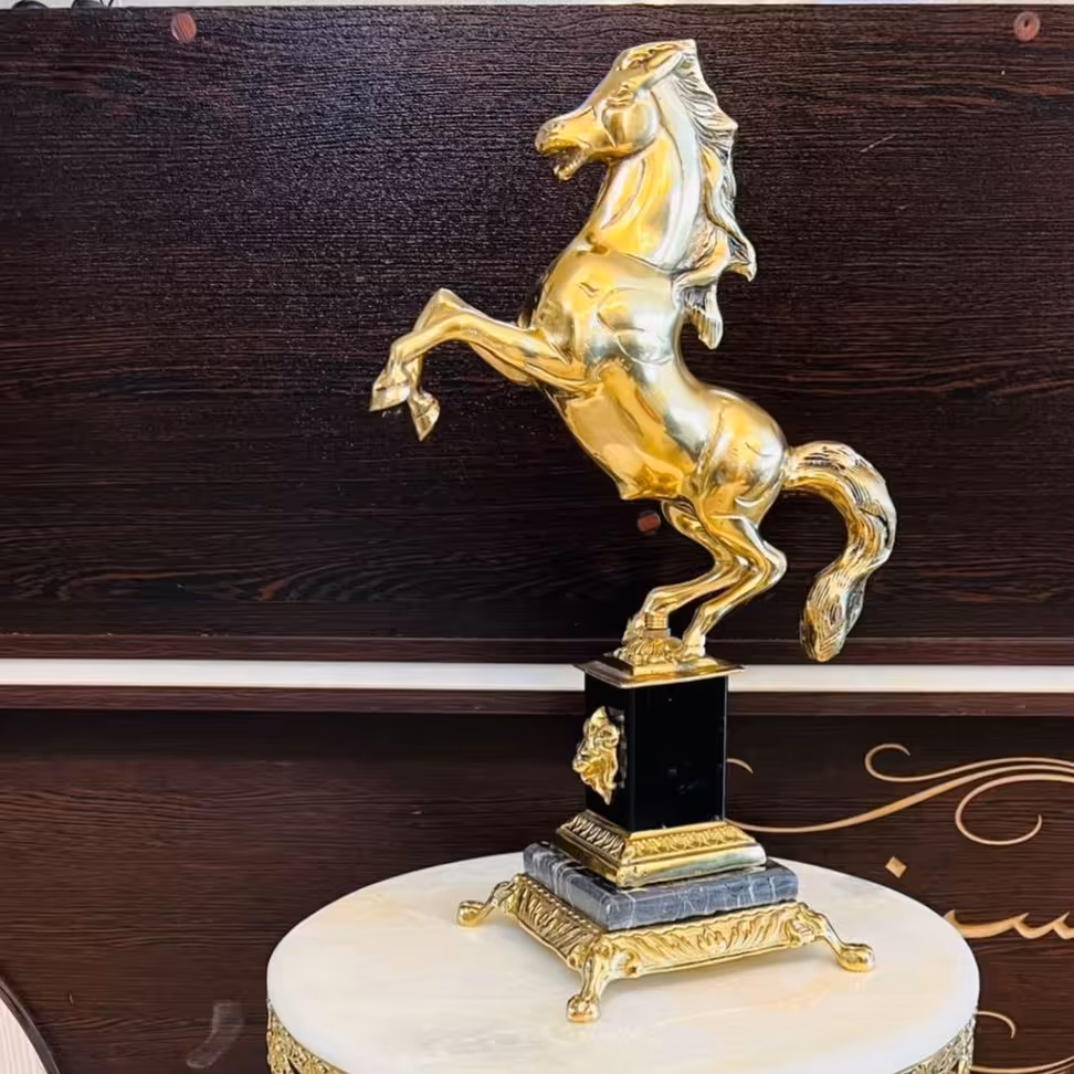 دکوری اسب برنز