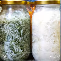 ساورکرات (کلم)اسپیرولینا تخمیری (پروبیوتیک)