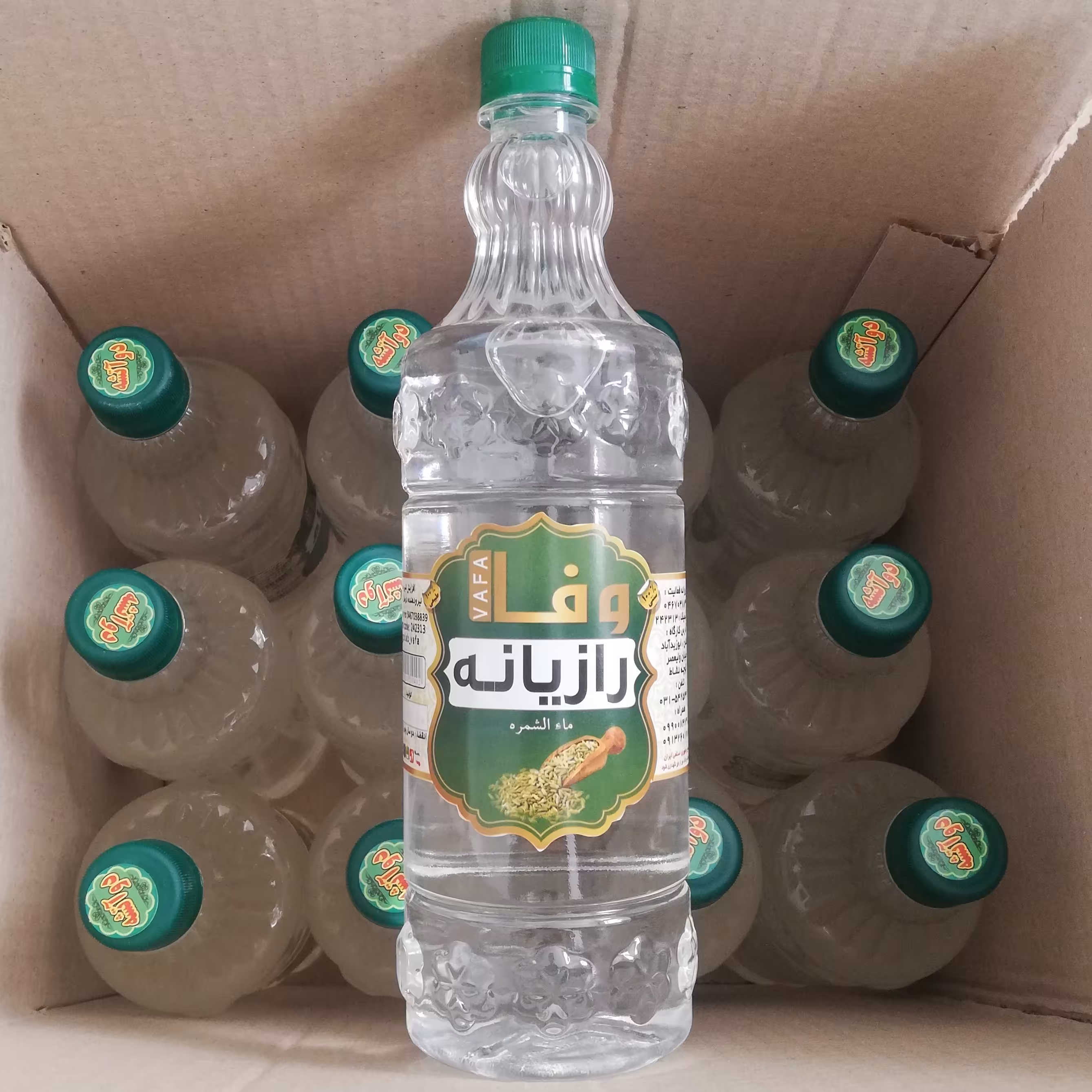 عرق رازیانه کاشان1لیتری