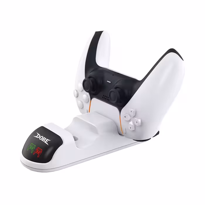 قیمت و خرید پایه شارژر دسته بازی پلی استیشن 5 دابی مدل TP5-0506 ⚡ اصل