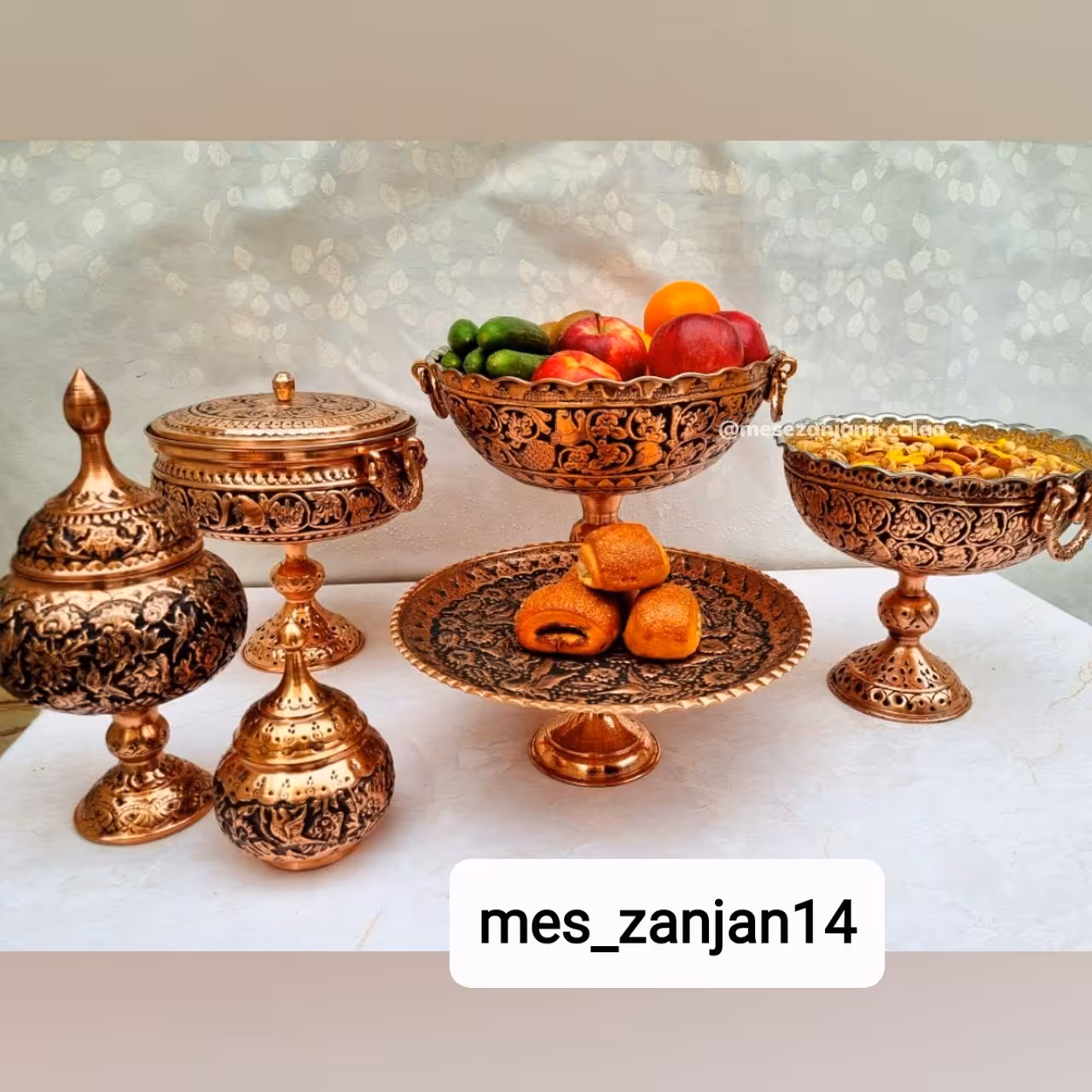 سرویس پذیرایی قلم زنی اعلاءنانوشده بدون هیچ گونه تغییر در رنگ