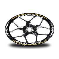 نوار رینگ موتورسیکلت مشکی هوندا CBR250R سیاه اورجینال Lasirius