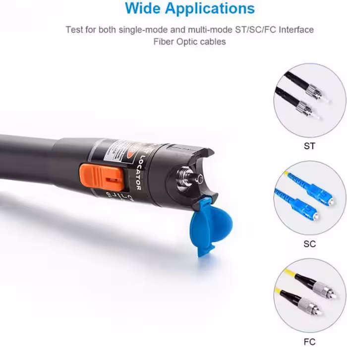 تستر کابل فیبر نوری 10mW Visual Fault Locator (VFL)