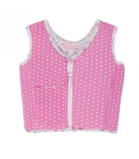 جلیقه شنای دورو دخترانه خالدار (2 سال) Archimede Pastel Girl Swim Jacket