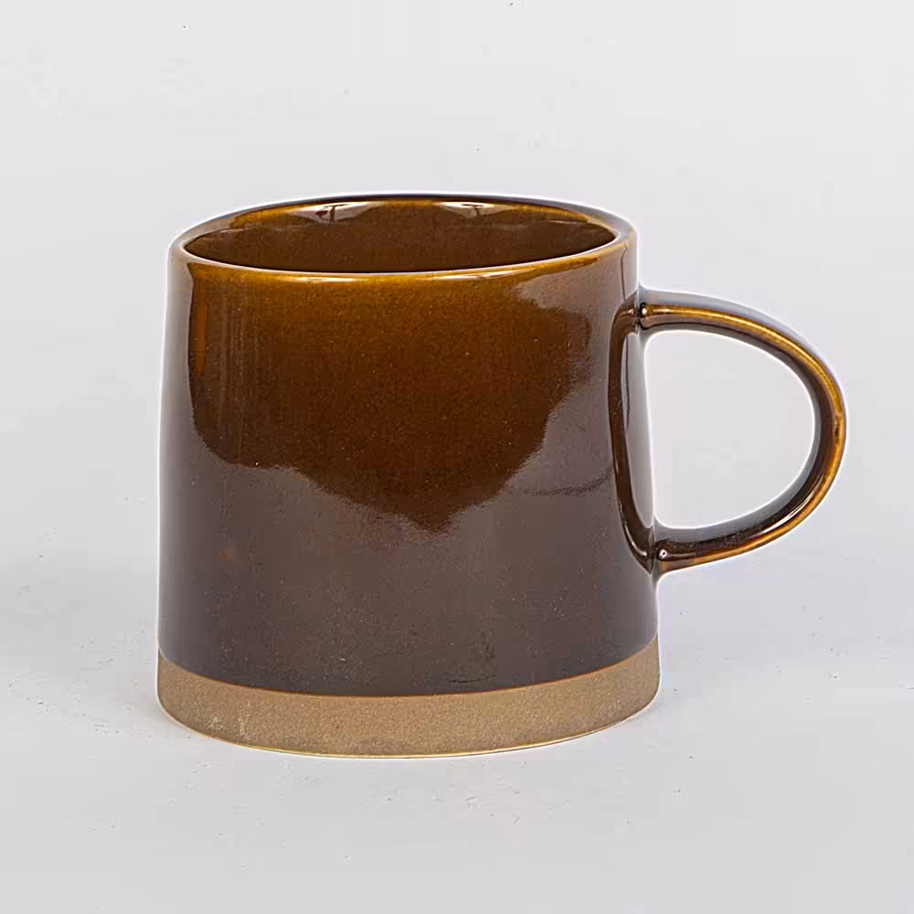 ماگ سفالی دو رنگ  202-50