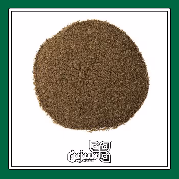 فلفل سیاه پودر اعلا سبزین (500 گرمی)