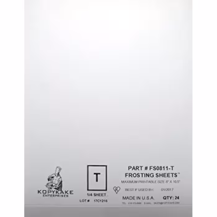 کاغذ خوراکی KOPYKAKE آمریکا سایز A4 (24برگ)