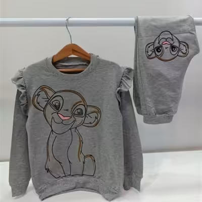 بلوز شلوار اسپرت cub مناسب 8 تا 15 سال