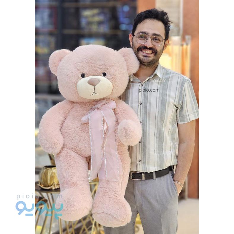 عروسک خرس پاپیون توری اورجینال