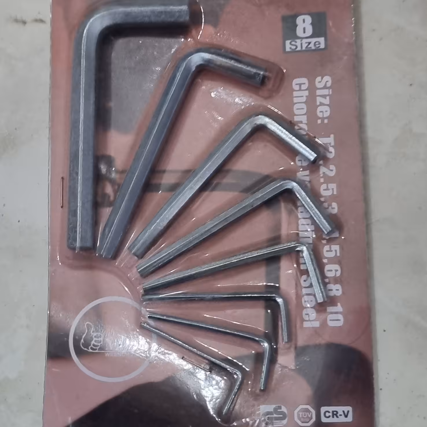 آچار آلن 7 تایی 