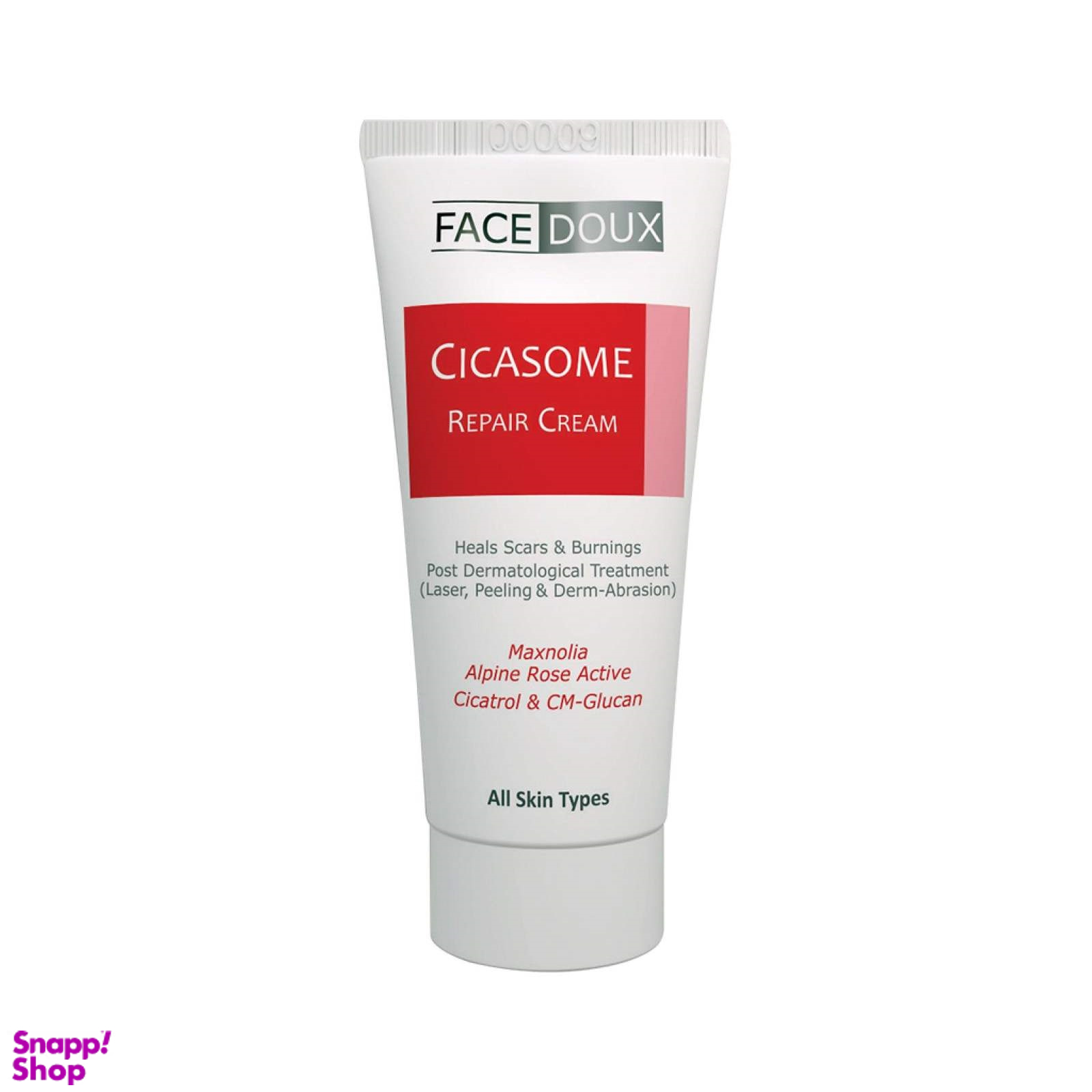 کرم ترمیم کننده فیس دوکس (Face Doux) سری Cicasome مدل Repair Cream مناسب انواع پوست حجم 30 میلی لیتر