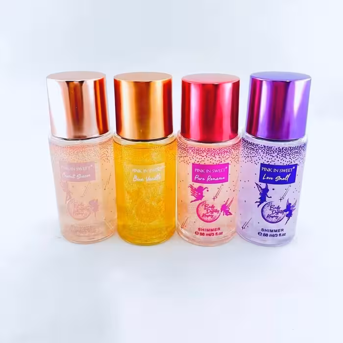 
بادی اسپلش شاین دار طرح فرشته پینک این سوییت 88 میل