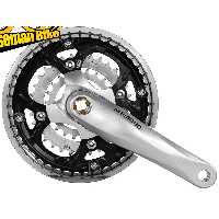 طبق قامه Shimano FC-M443 44x32x22T انتخاب دوچرخه‌سواران حرفه‌ای