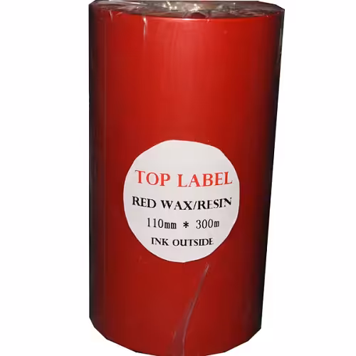 ریبون وکس رزین قرمز Ribbon Wax Resin Red 110x300