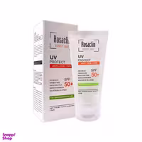 کرم ضد آفتاب بدون رنگ رزاکلین SPF 50 مناسب پوست چرب و مختلط حجم 40 میلی لیتر