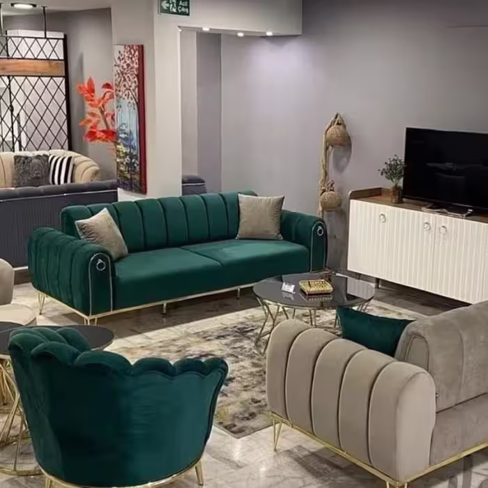 مبل صدفی مبلمان راحتی هفت بادوام 