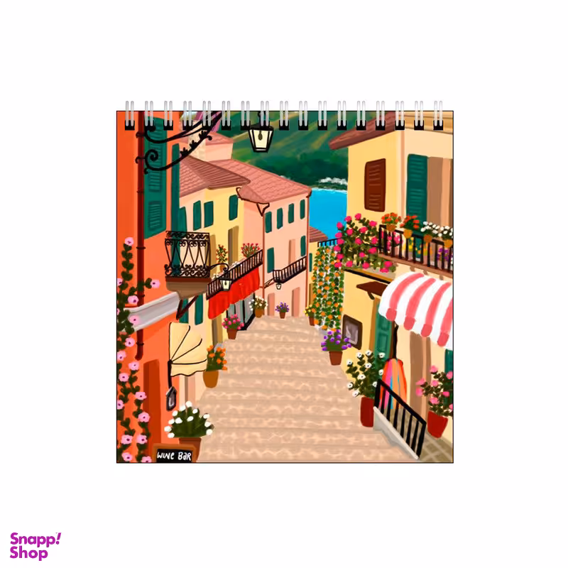 دفتر طراحی بامبیلیپ طرح منظره ونیز کد 0934158