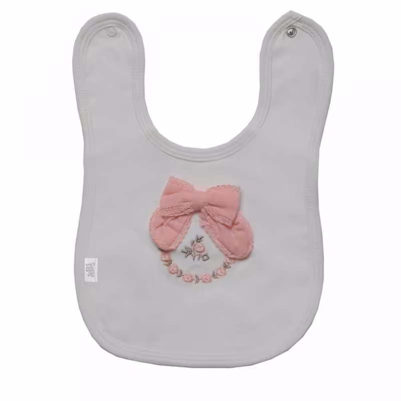 پیشبند نوزاد طرح کاملیا نیلی