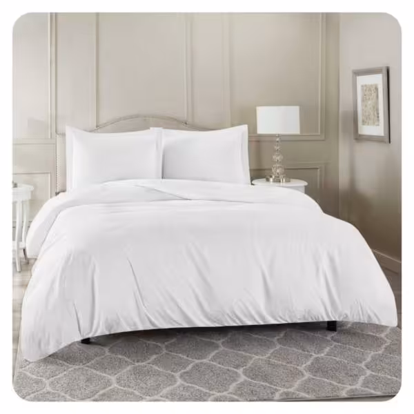 سرویس کاورروتختی سیناخواب سفیدچلوار  دو نفره 6 تکه