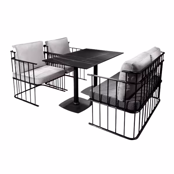 ست کاناپه رستورانی جهانتاب مدل لیرا