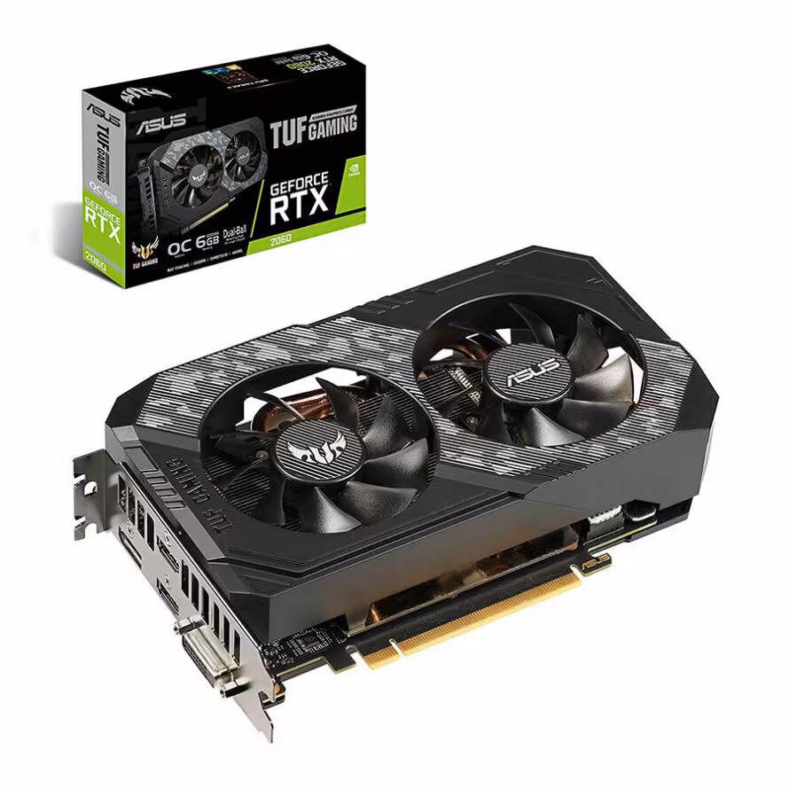 کارت گرافیک ایسوس TUF RTX 2060 O6G GAMING