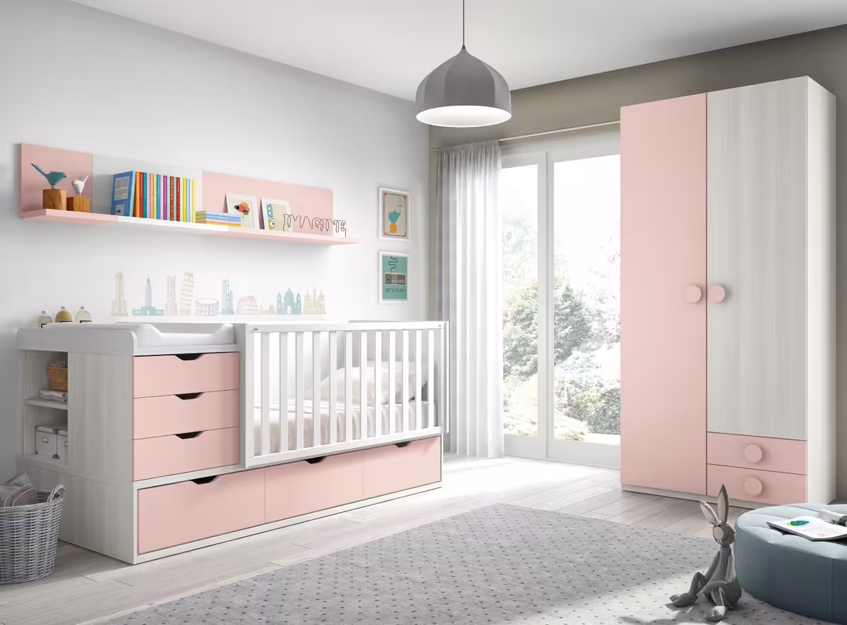 سرویس چوب نوزاد مدل پینکی