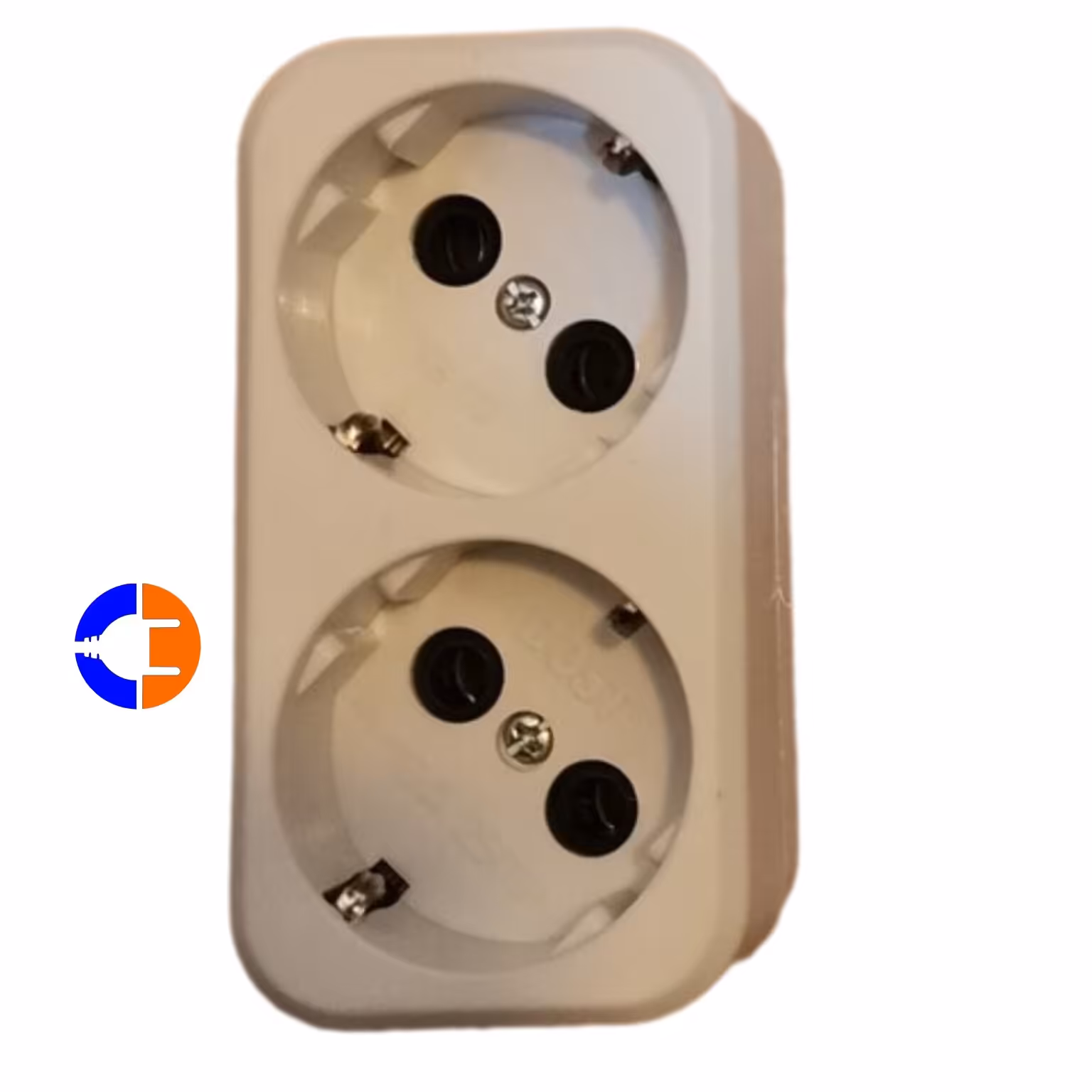 دو خانه ارتدار دوشاخه دار بدون سیم خیام الکتریک 