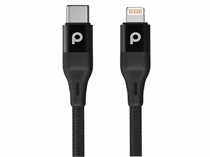 کابل شارژ  تایپ‌ سی به لایتنینگ 1.2 متری پرودو Porodo PD USB-C to Lightning Cable PD-CLBRPD12
