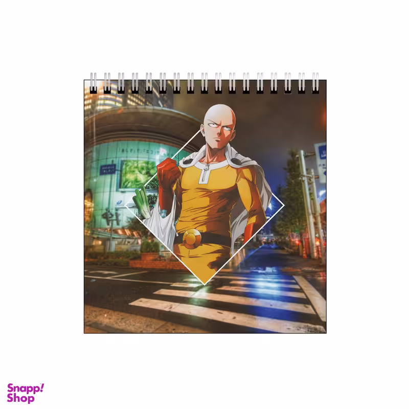 دفتر طراحی ۶۰ برگ طرح انیمه مرد تک مشتی کد 9837603