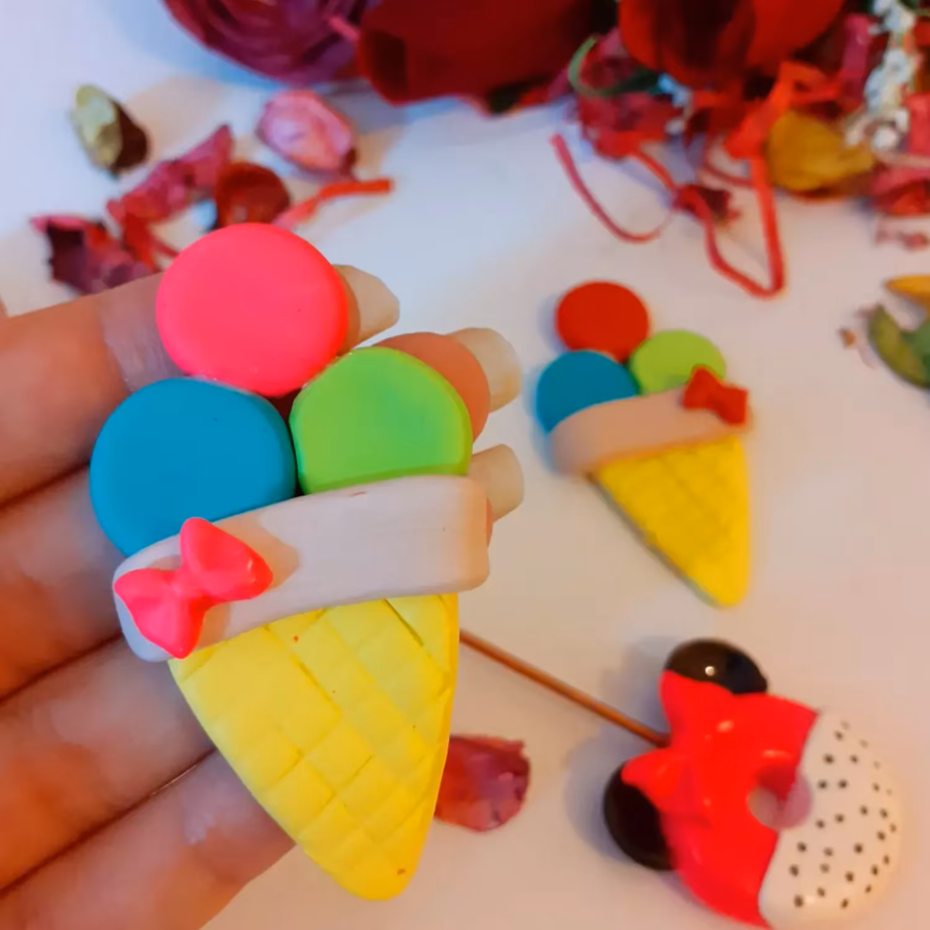 مگنت طرح بستنی