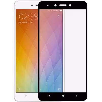 محافظ صفحه نمایش فول چسب با پوشش دهی کامل گوشی شیائومی ردمی 4 ایکس