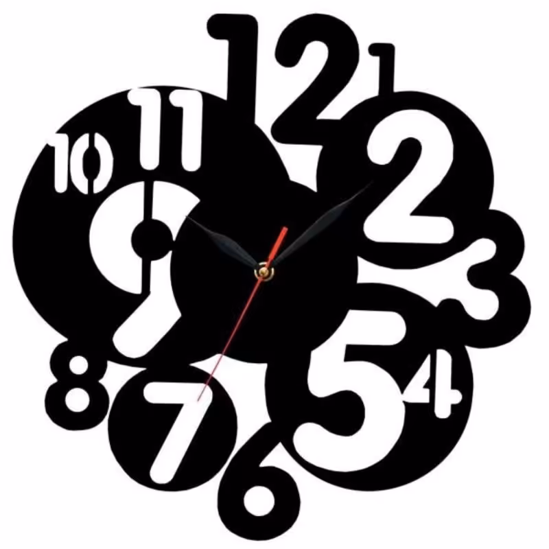 ساعت دیواری چوب مهدی یار HAC0036