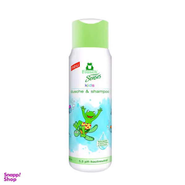 شامپو سر وبدن کودک فراش (Frosch) مدل Pa9289.2 حجم 300 میلی لیتر
