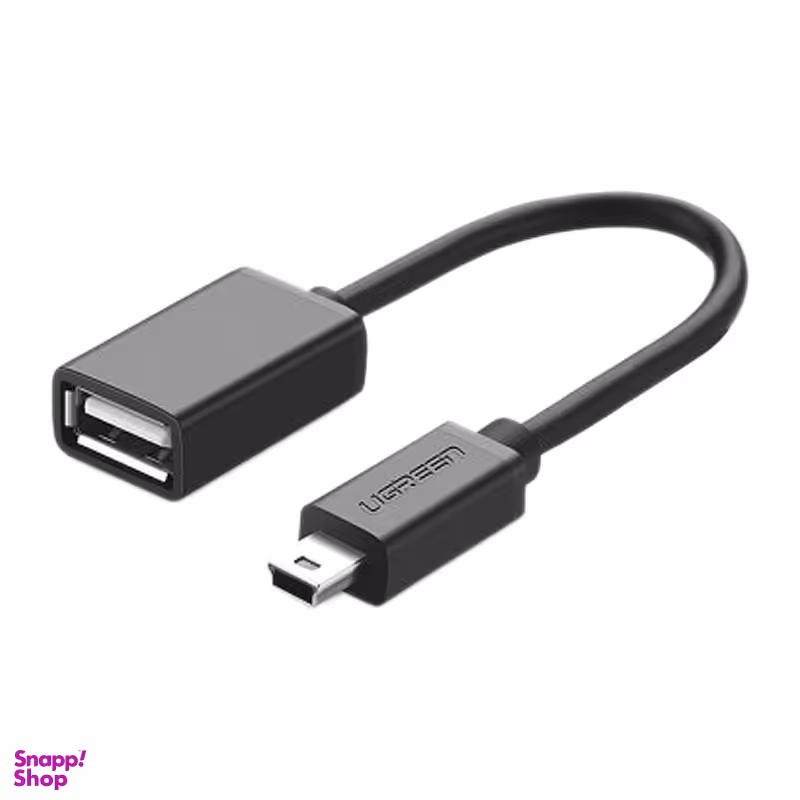 کابل Mini USB - OTG به USB 2.0 یوگرین (Ugreen) مدل 10383