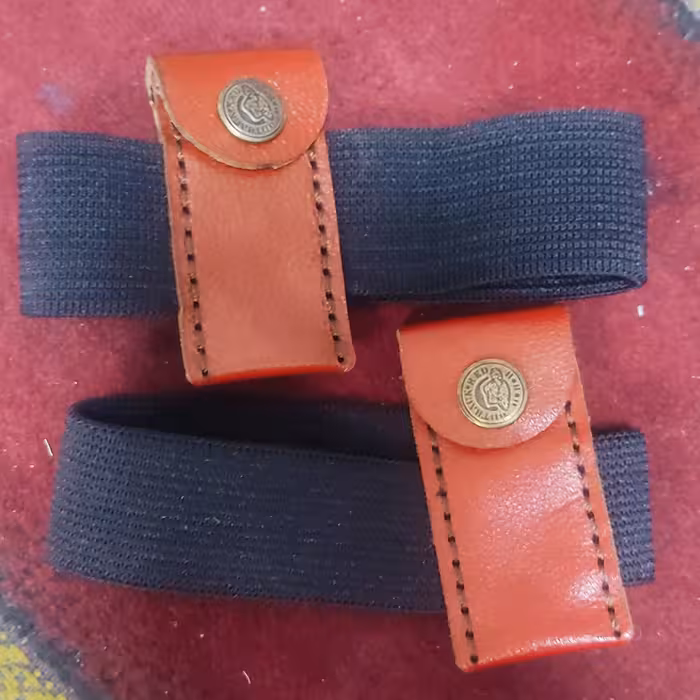 بازوبند دعا چرم مناسب محفظه نقره