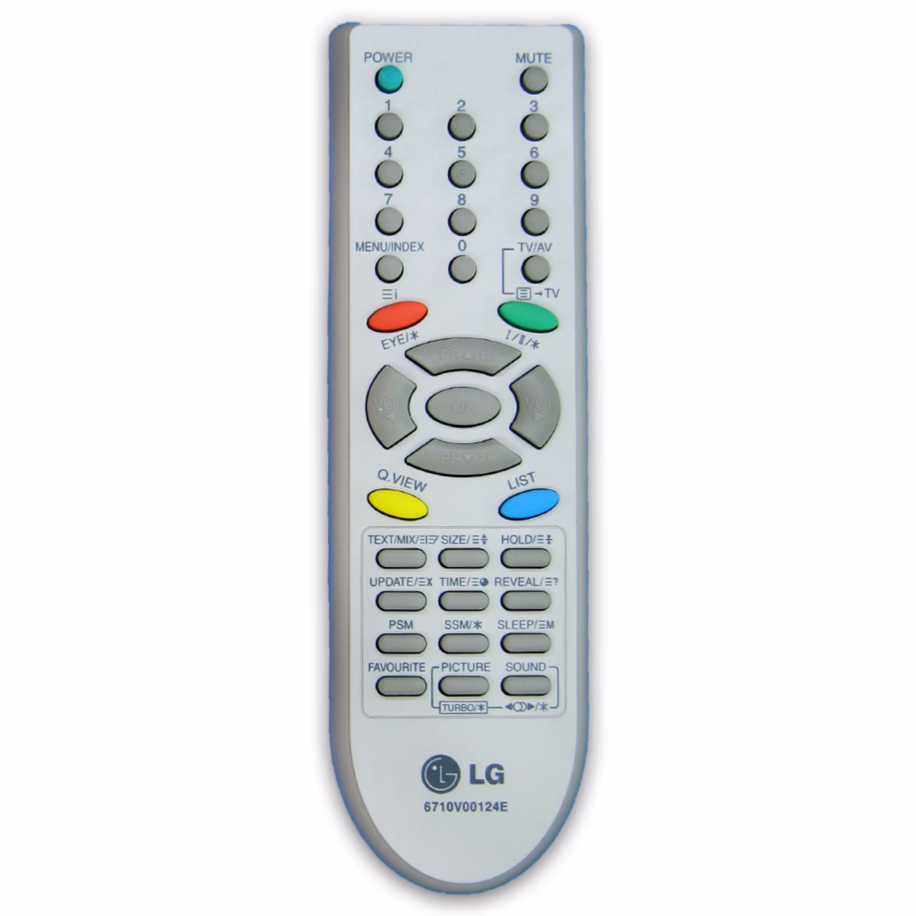 کنترل تلویزیون ال جی مدل 6710V00124E