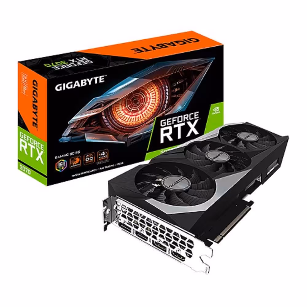کارت گرافیک گیگابایت مدل RTX 3070 GAMING OC 8G