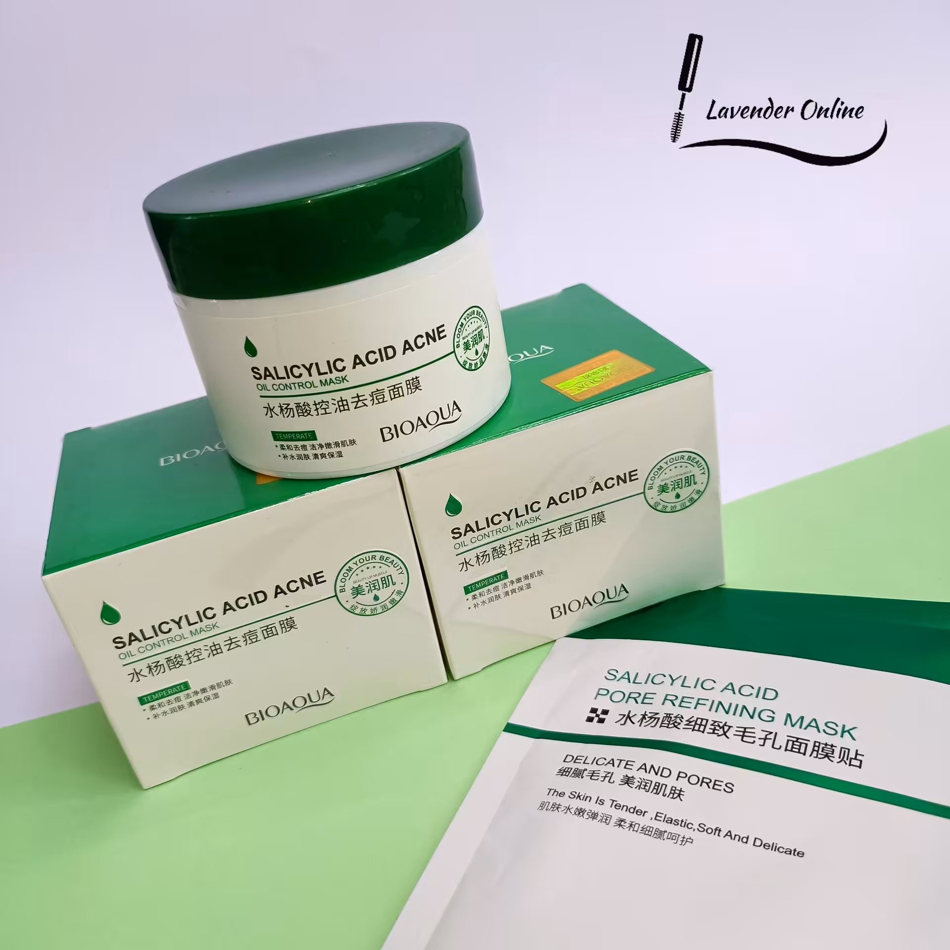 ژل ماسک سالسیلیک اسید ( بیوآکوا) 