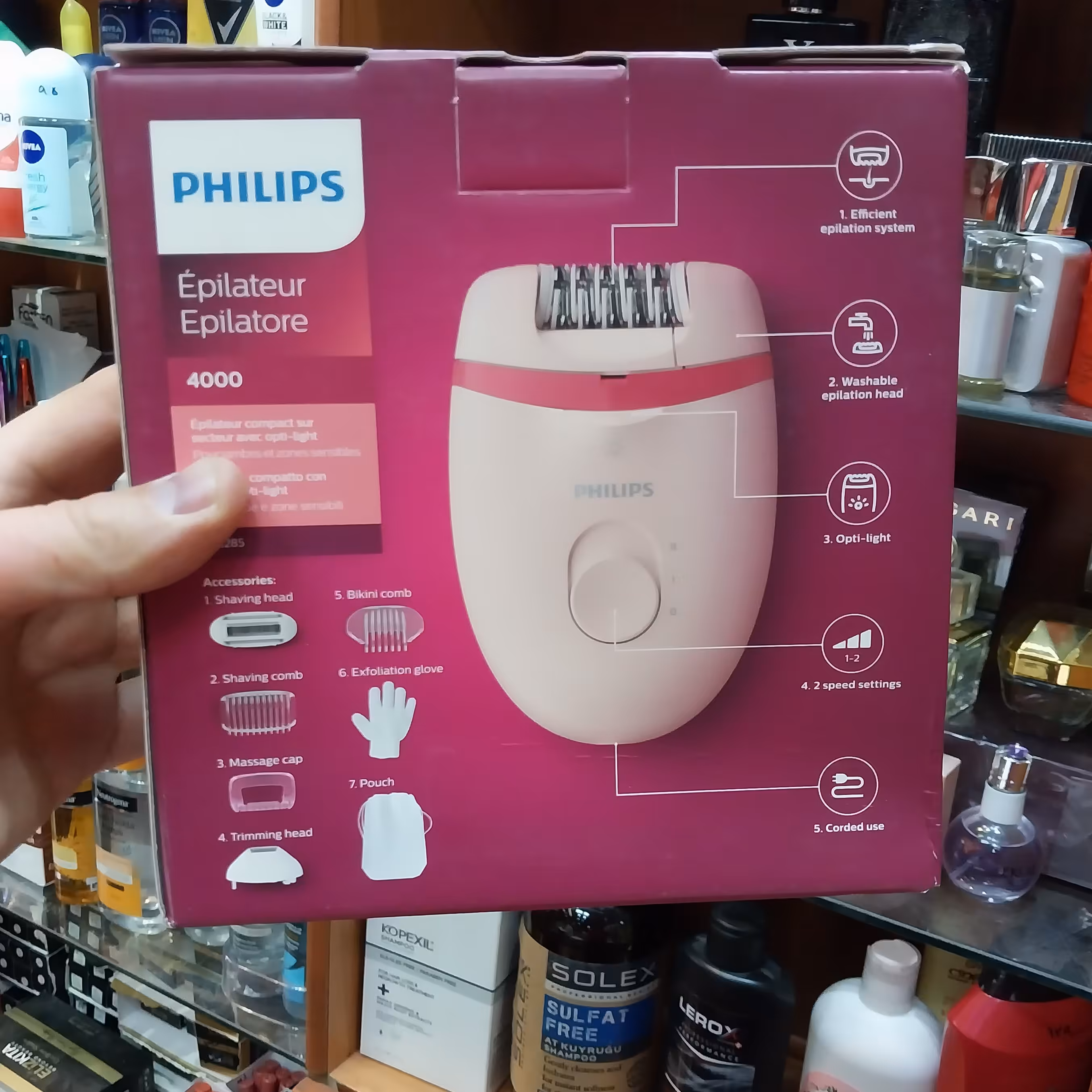 اپلیدی 3 کاره فیلیپس سری 4000  اصلی ساخت هلند 