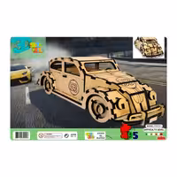 پازل چوبی سه بعدی فولکس شیپر