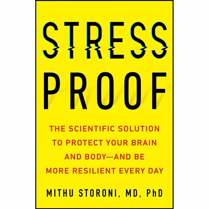 کتاب زبان اصلی StressProof اثر Mithu Storoni انتشارات TarcherPerigee