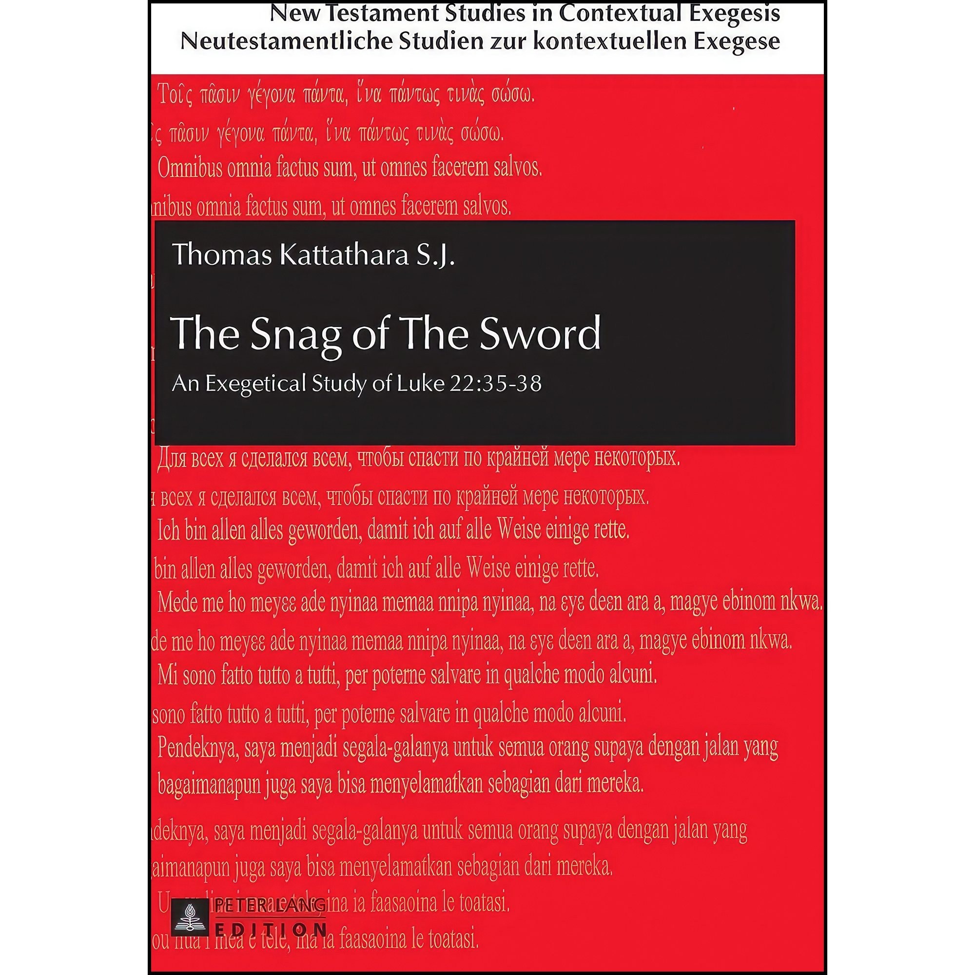 کتاب زبان اصلی The Snag of The Sword اثر Thomas Kattathara