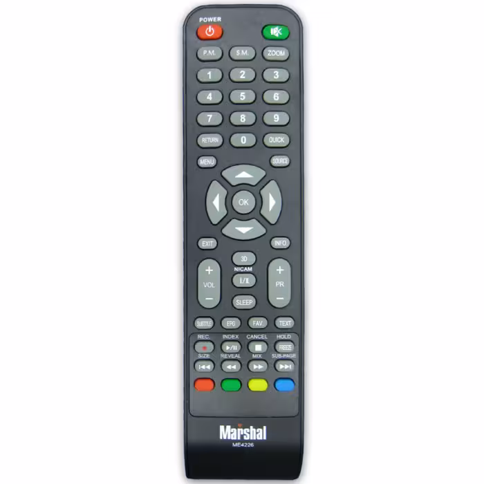 کنترل تلویزیون ال ای دی LED مارشال مدل ME-4226 (کیفیت خوب)