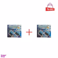 قرص خوشبو کننده توالت فرنگی برف مدل NO.2 بسته 2 عددی مجموعه 2 عددی