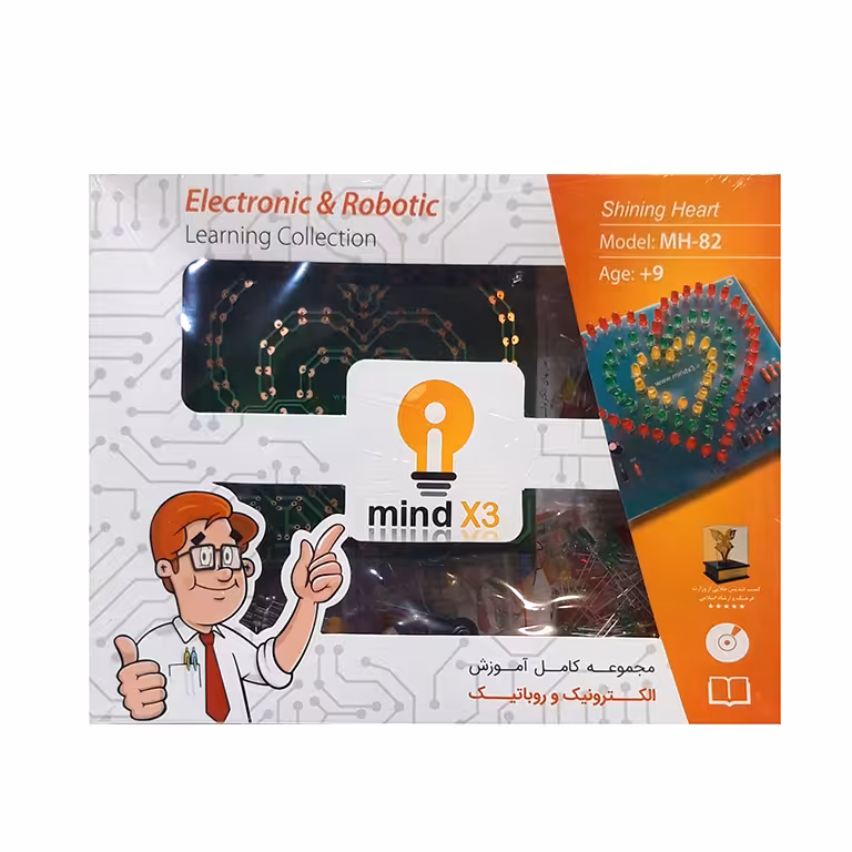 کیت الکترونیکی قلب درخشنده (مدل MH-82)