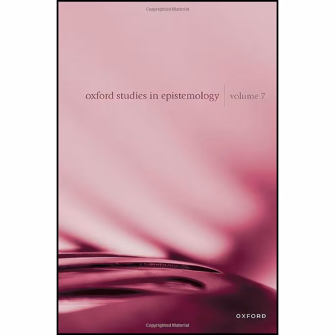 کتاب زبان اصلی Oxford Studies in Epistemology Volume  اثر جمعی از نویسندگان